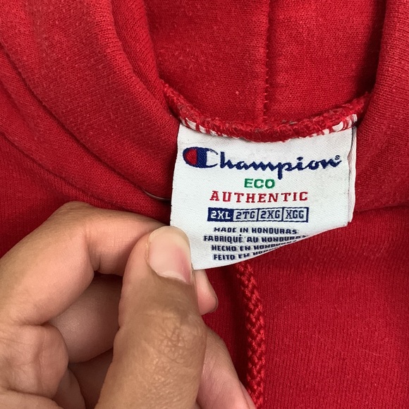 Jc Caylen “love.” Red Pullover Hoodie - Picture 5 of 5